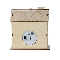 DIY LED Wood Village Candy Cane House by Make Market®