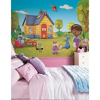 RoomMates Doc McStuffins Chair Rail Prepasted Mural