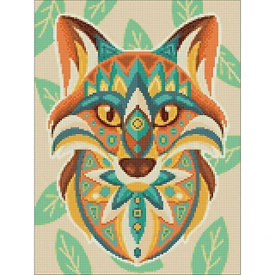 Crafting Spark Colorful Fox Diamond Painting Kit