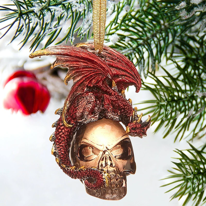 Design Toscano The Black Coal Dragon 2016 Ornament