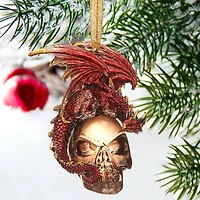 Design Toscano The Black Coal Dragon 2016 Ornament