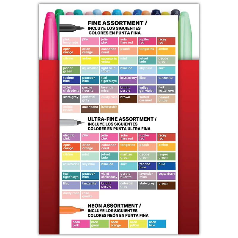 Sharpie® Ultimate Collection Mixed 115 Piece Permanent Markers
