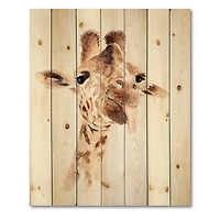Designart - Portrait of A Giraffe VIII