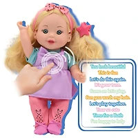 New Adventures Lil' Tots® Talking Hair Styling Doll Playset