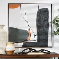 The Novogratz Abstract Lines & Shapes Framed Wall Art