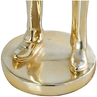 14" Gold Musician Sculpture Set