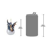 Design Toscano Hard Boiled Dragon Hatchling Ornaments, 3ct.