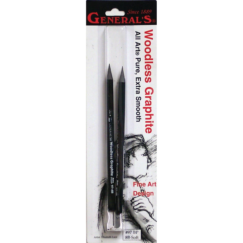 General's® Pure Woodless Graphite Pencil Set, Extra Soft
