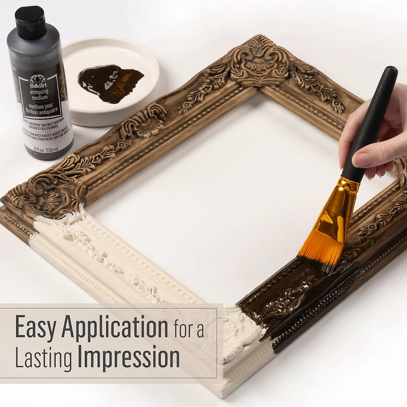 FolkArt® Woodn' Bucket Brown Antiquing Medium