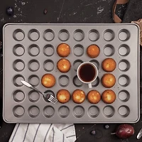 4 Pack: Non-Stick 48-Cavity Mini Muffin Pan by Celebrate It®
