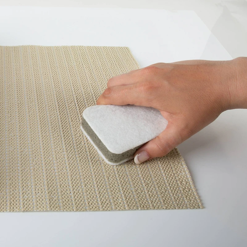 Simplify 10ft. Taupe Smooth Surface Shelf Liner