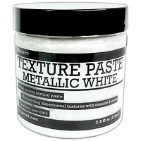 Ranger Metallic White Texture Paste