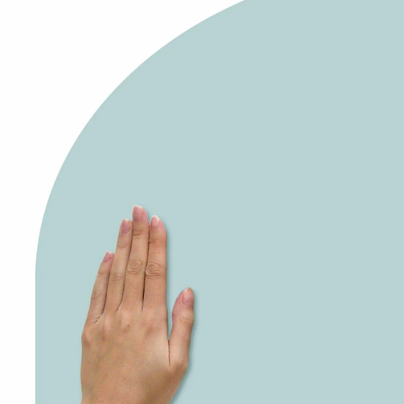 RoomMates X-Large Teal Arch Peel & Stick Wall Decal