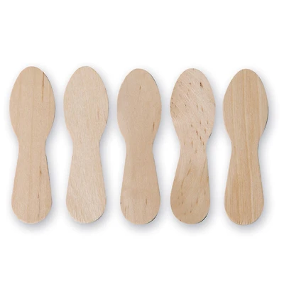 S&S® Worldwide 3" Wood Craft Spoons, 1000ct.