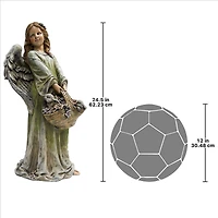 Design Toscano 24.5" Joy the Flower Angel Statue