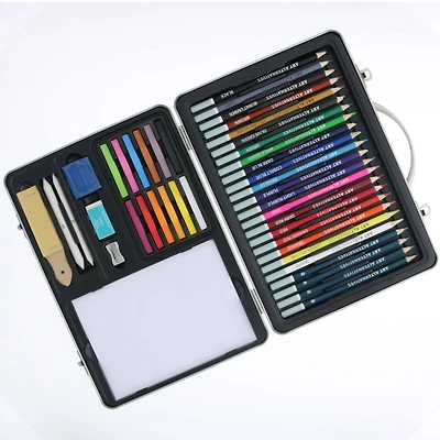 Art Alternatives 60-Piece Artist Drawing Art Set