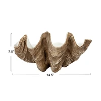 Hello Honey® 14.25" Decorative Clam Wall Bowl