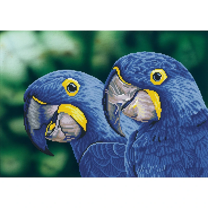 Diamond Dotz® Intermediate Blue Hyacinth Macaws Diamond Facet Art Kit