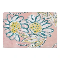 Funky Florals 27" x 18" Floor Mat
