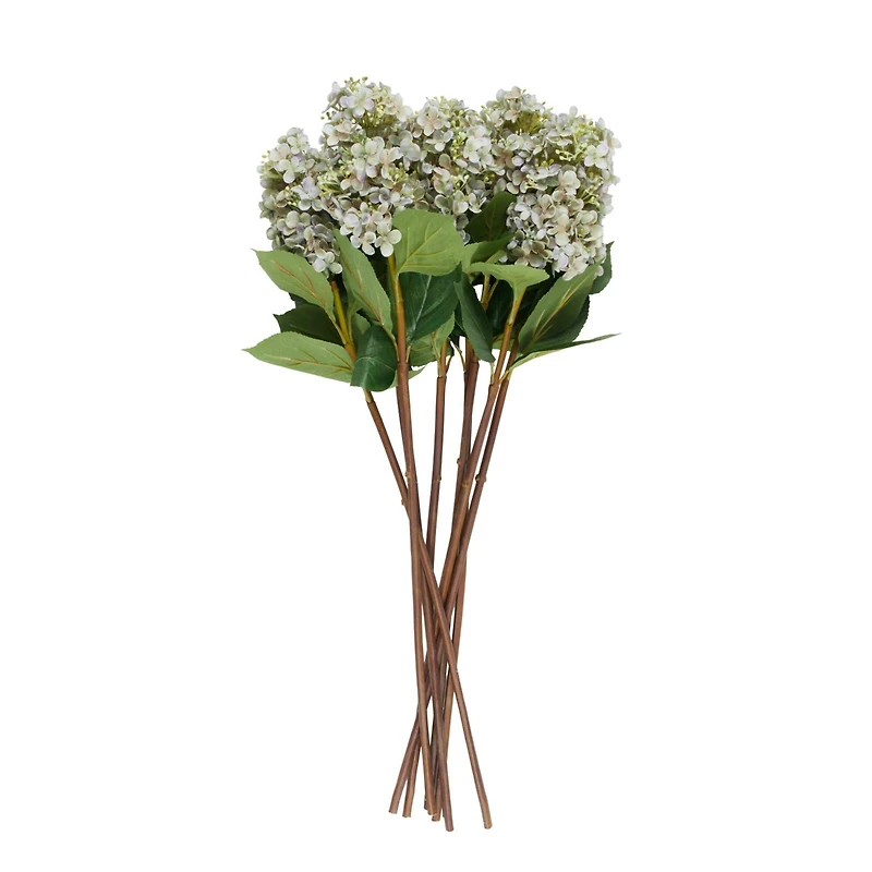 34" Blue Hydrangea Artificial Flower Stem, 8ct.