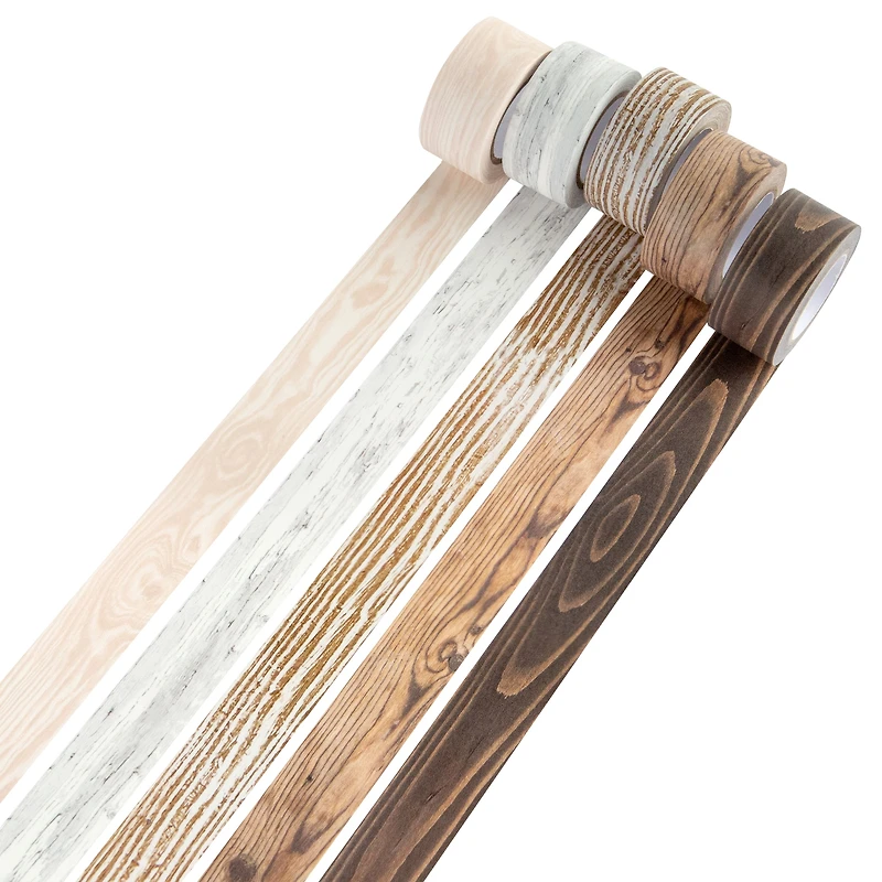 Wood Grain Crafting Washi Tape Set by Recollections™