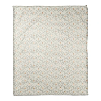 Quatre Coral Fleece Blanket