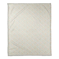 Quatre Coral Fleece Blanket