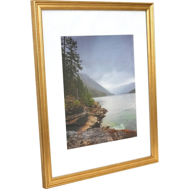 3 Pack Gallery™ Gold Frame with Mat by Studio Décor