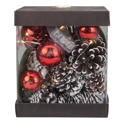 Magnolia Leaves, Pinecones, Pumpkins & Ornaments Autumn Tabletop Set