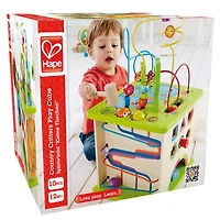Hape Country Critters Wooded 5-Sided Play Cube