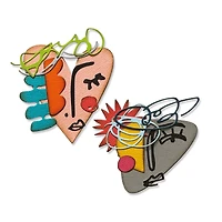 Sizzix® Thinlits® Abstract Faces by Tim Holtz Die Set