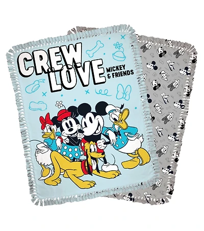 Disney® 48" Mickey & Friends Crew Love No Sew Fleece Throw Kit
