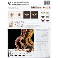 Thea Gouverneur Honey Bee Cross Stitch Kit