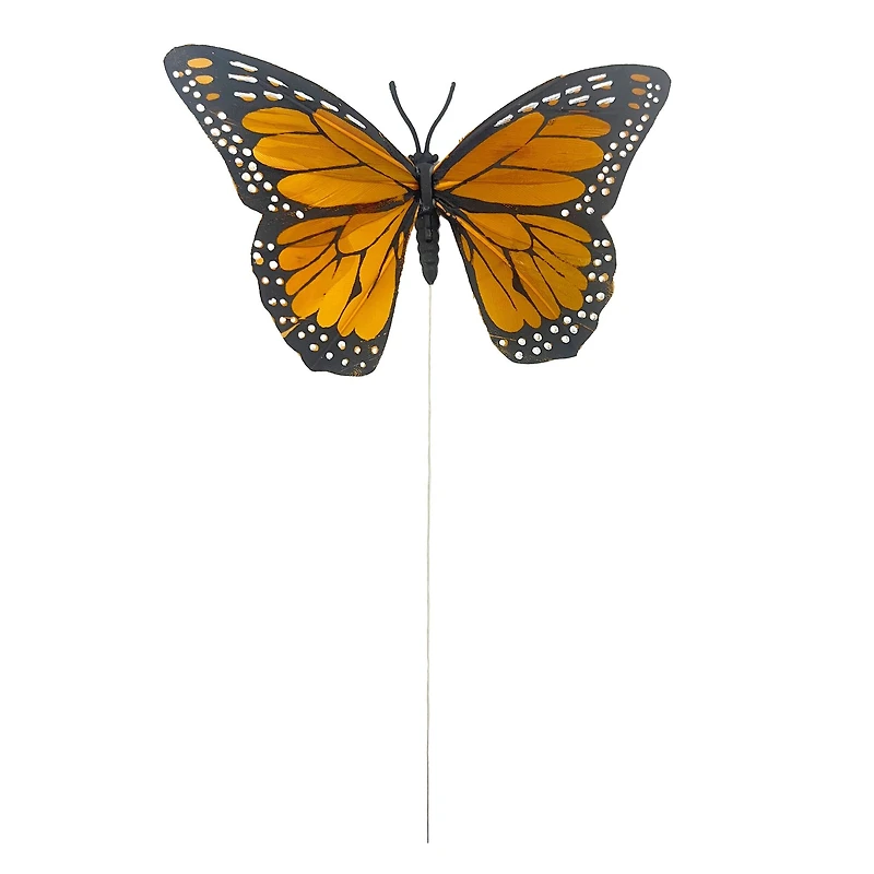 4.75" Orange Feather Butterflies, 10ct. by Ashland®