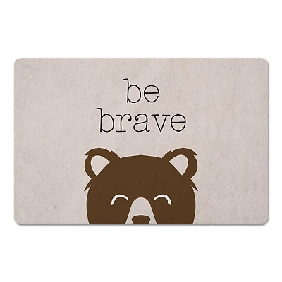 18" x 27" Be Brave Floor Mat
