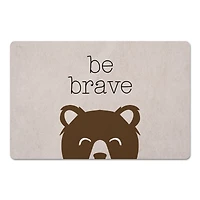 18" x 27" Be Brave Floor Mat