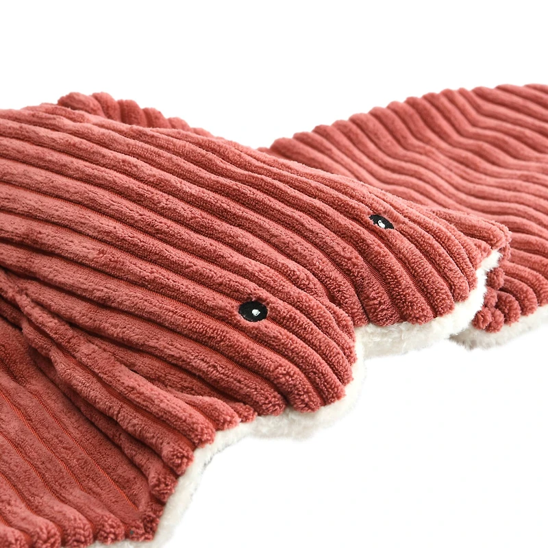 Hello Honey® 25" Rust Plush Corduroy Manta Ray