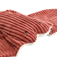 Hello Honey® 25" Rust Plush Corduroy Manta Ray