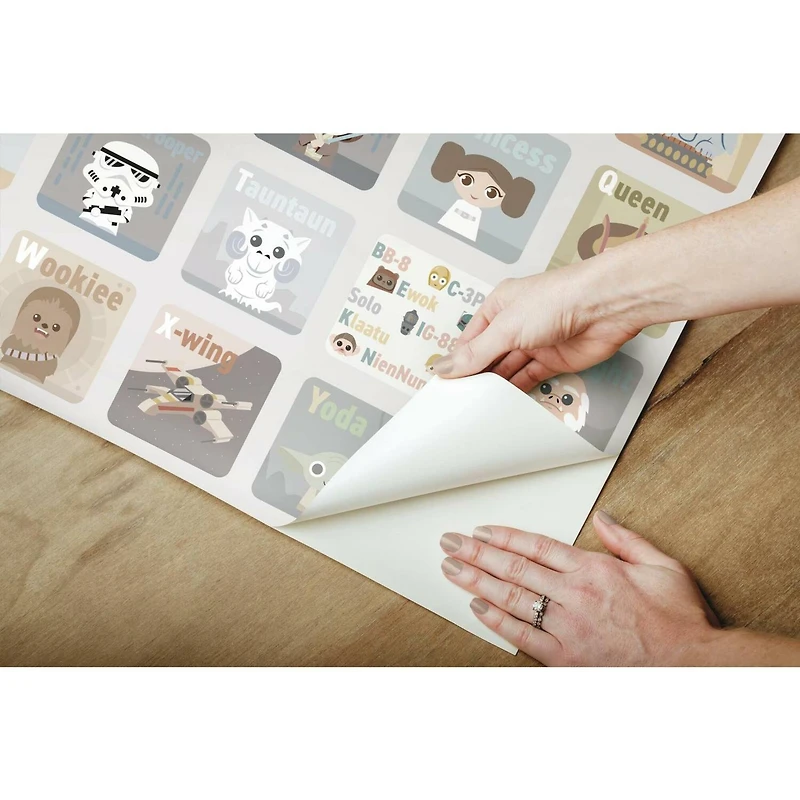 Star Wars™ Infant Alphabet Peel & Stick Wallpaper