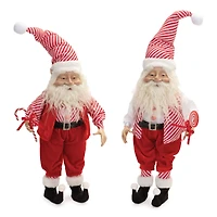 Plush Peppermint Santa Elf Set