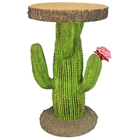Design Toscano 20.5" Saguaro Cactus Arizona Desert Sculptural Table