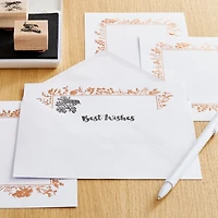 Floral Flat Cards & Envelopes by Recollections™, 5" x 7"
