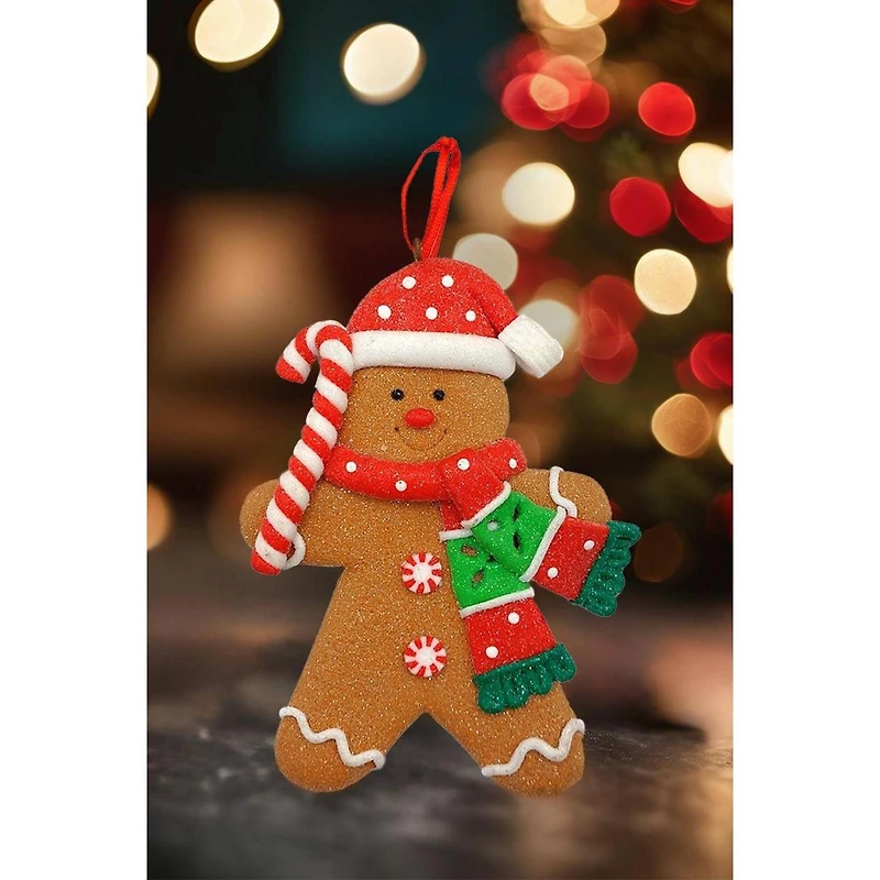 Wizardi Gingerbread Man Christmas Ornament