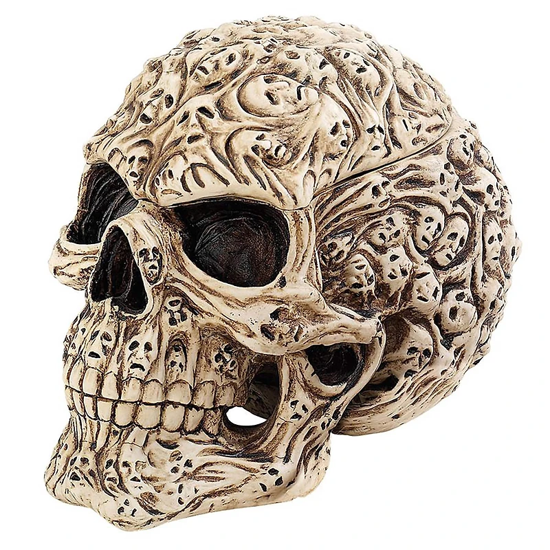 Design Toscano 6.5" Skull's Soul Spirit Sculptural Box