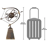 Design Toscano 43.5" Decorative Metal Celestial Garden Armillary