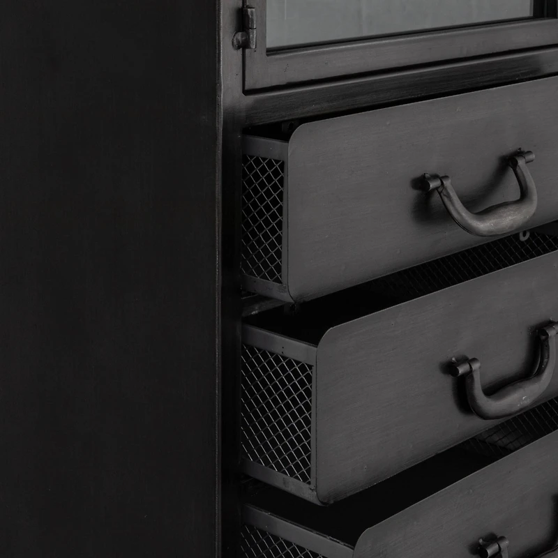 Hello Honey® 35.5" 3-Drawer Metal Cabinet