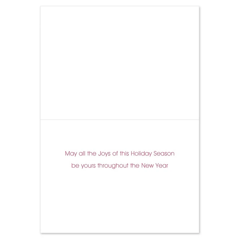 JAM Paper 5" x 7" Peace Hope Joy Cards & Matching Envelopes Set, 18ct.