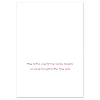 JAM Paper 5" x 7" Peace Hope Joy Cards & Matching Envelopes Set, 18ct.