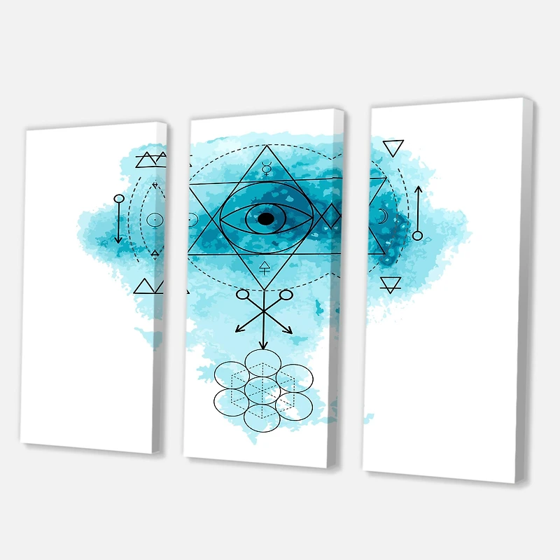 Designart - Symbol of Alchemy and Sacred Geometry II