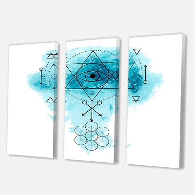 Designart - Symbol of Alchemy and Sacred Geometry II